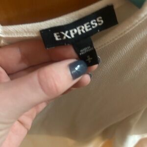 Express Ivory Blouse